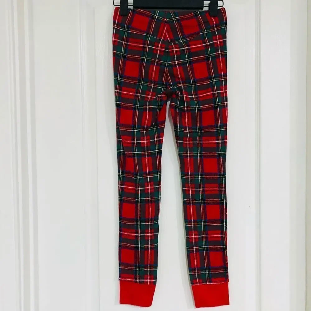 Brand New Old Navy Plaid Christmas Pajama‎ Bottom Size Large (10) Unisex Kids